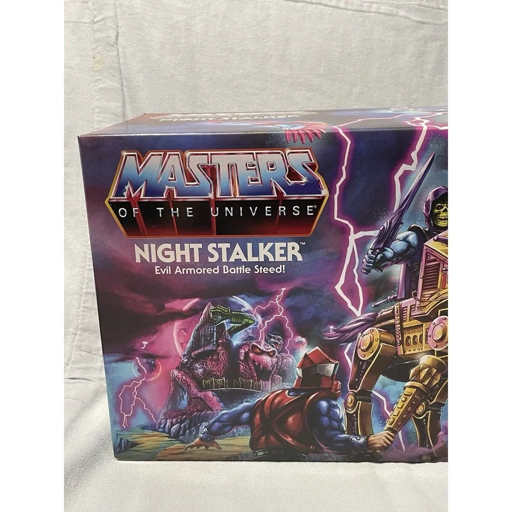 NEW Mattel - Masters of the‎ Universe - Night Stalker Evil Armored Battle Steed!